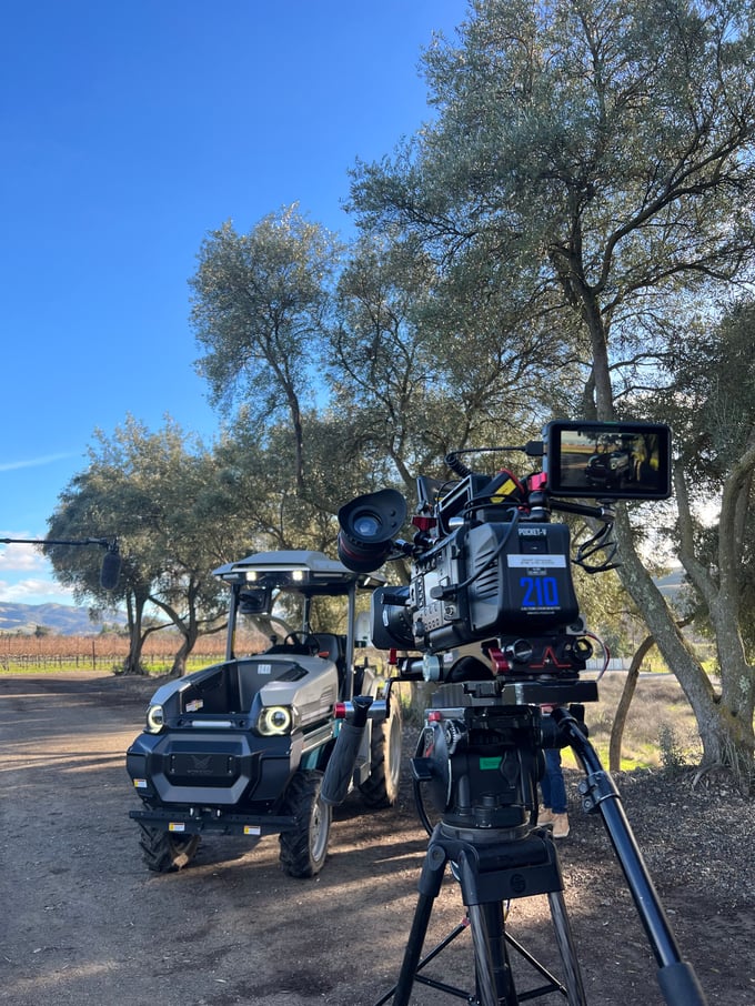 MK-V Electric Tractor Featured on Verizon Business TV Commercial