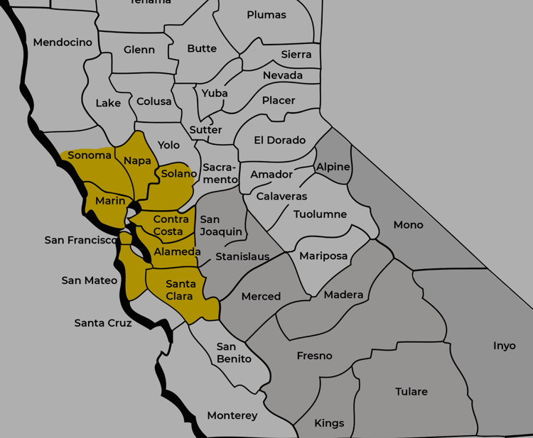 Bay Area - California Air Districts-v2-2