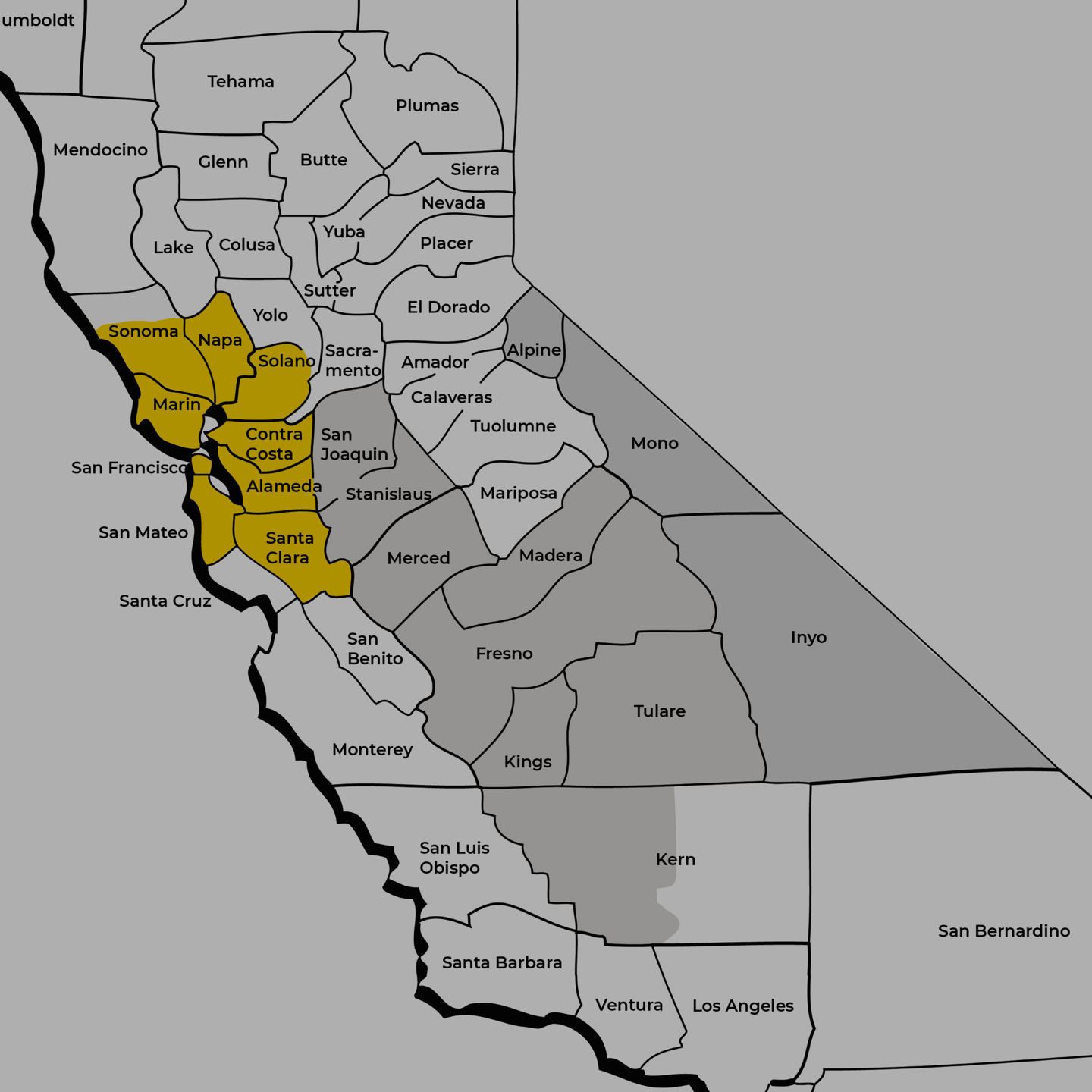 Bay Area - California Air Districts-v2