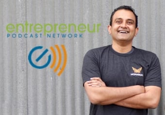 Le réseau de podcasts pour entrepreneurs présente Praveen Penmetsa, PDG de Monarch