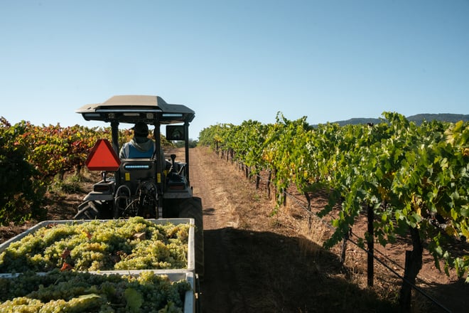 No need to be a tech expert to use Monarch’s smart, driver-optional, 100% electric tractor, even for a freshman vineyard owner. Here’s the story! 