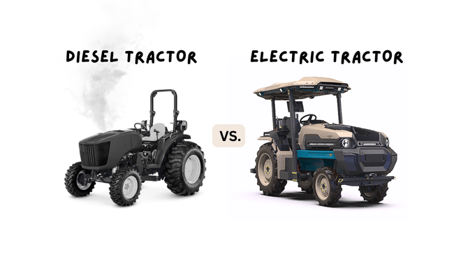 Diesel vs. Electric Tractors: A Simple Breakdown and Comparison